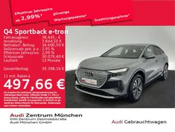 Kieselgrau Gebraucht 2023 Audi Q4 e-tron S-Line SUV | 38.445 € (Guter Preis)
