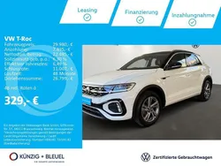 Pure white Gebraucht 2024 VW T-Roc R-line SUV | 29.980 € (Guter Preis)