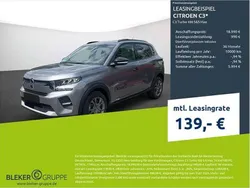 Grau Gebraucht 2025 Citroën C3 Kleinwagen | 18.990 € (Fairer Preis)