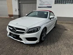Weiß Gebraucht 2017 Mercedes C180 AMG line Cabrio | 27.900 € (Etwas zu teuer)