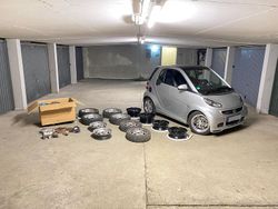 Silber Gebraucht 2012 Smart ForTwo Coupé Brabus Xclusive Coupé | 15.000 €