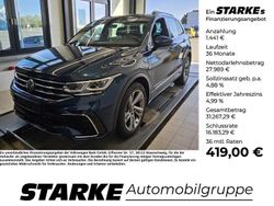 Blau Gebraucht 2021 VW Tiguan R-line SUV | 29.430 € (Guter Preis)