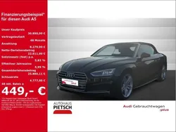 Schwarz Gebraucht 2018 Audi A5 Cabriolet S-Line Cabrio | 31.980 € (Fairer Preis)