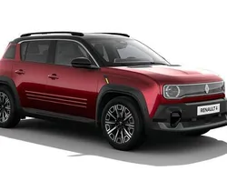 Karmesinrot metallic, black p Neu 2025 Renault 4 E-Tech Iconic SUV | 37.190 € (Fairer Preis)
