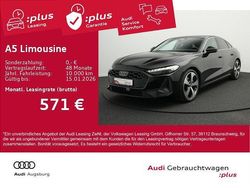 Mythosschwarz metallic Gebraucht 2025 Audi A5 Sport Limousine | 47.470 € (Superpreis)