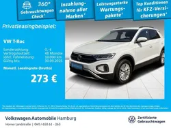 Pure white Gebraucht 2024 VW T-Roc Life SUV | 22.990 € (Fairer Preis)