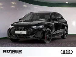 Mythosschwarz metallic Gebraucht 2025 Audi A3 Sportback e-tron S-Line Limousine | 47.770 € (Superpreis)