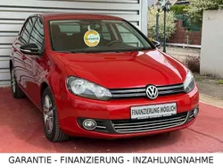 Rot Gebraucht 2011 VW Golf VI Style Limousine | 5.990 € (Etwas zu teuer)