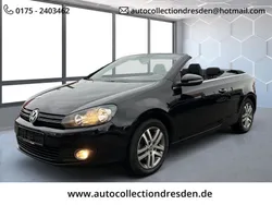 Schwarz Gebraucht 2013 VW Golf Cabriolet Basis Cabrio | 9.700 € (Fairer Preis)