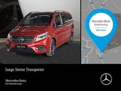 Rot Gebraucht 2021 Mercedes V300 AMG Van / Kleinbus | 54.990 € (Guter Preis)