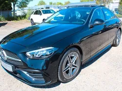 Obsidianschwarz metalliclack Gebraucht 2024 Mercedes C300 AMG Limousine | 48.595 € (Fairer Preis)