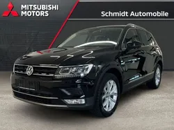 Schwarz (schwarz) Gebraucht 2017 VW Tiguan Highline SUV | 24.870 € (Guter Preis)