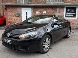 Schwarz Gebraucht 2012 VW Golf Cabriolet Cabrio | 5.450 € (Fairer Preis)