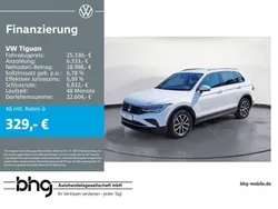 Pure white Gebraucht 2022 VW Tiguan Life SUV | 25.330 € (Guter Preis)