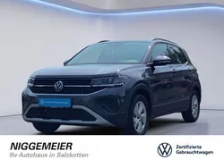 Rauchgrau metallic (metallic) Gebraucht 2024 VW T-Cross Life SUV | 24.790 € (Etwas zu teuer)