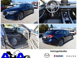 Deep crystal blue Gebraucht 2024 Mazda 6 Prime-Line Kombi | 28.480 € (Guter Preis)