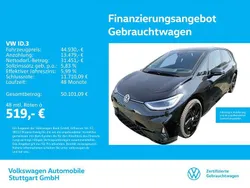 Grenadillschwarz metallic/schw Gebraucht 2024 VW ID.3 GTX Kleinwagen | 44.930 €