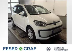 Weiß Gebraucht 2023 VW up! move up! Kleinwagen | 11.207 € (Fairer Preis)