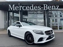 Weiß Gebraucht 2022 Mercedes C220 AMG Coupé | 39.890 € (Etwas zu teuer)