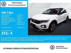 Pure white/schwarz Gebraucht 2025 VW T-Roc Goal SUV | 29.290 € (Superpreis)