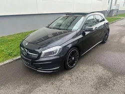 Schwarz Gebraucht 2015 Mercedes A200 AMG line Limousine | 19.700 € (Teuer)
