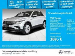 0q pure white Gebraucht 2023 VW Tiguan Elegance SUV | 28.920 € (Guter Preis)