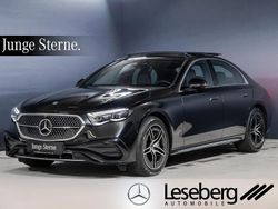 Obsidianschwarz Gebraucht 2024 Mercedes E220 AMG Limousine | 63.750 €