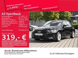 Brillantschwarz Gebraucht 2021 Audi A3 S-Line Limousine | 27.439 € (Fairer Preis)