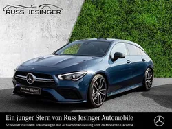 Denimblau metallic Gebraucht 2022 Mercedes CLA35 AMG Shooting Brake AMG Kombi | 42.880 € (Fairer Preis)
