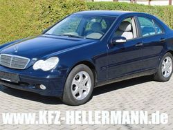 Blau Gebraucht 2000 Mercedes C200 Elegance Limousine | 995 € (Superpreis)