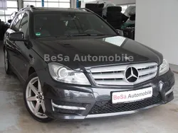 Schwarz Gebraucht 2011 Mercedes C200 AMG line Kombi | 8.490 € (Guter Preis)