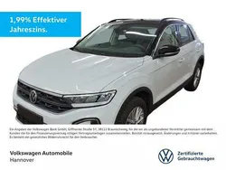 Pure white schwarz Gebraucht 2024 VW T-Roc Life SUV | 21.890 € (Guter Preis)