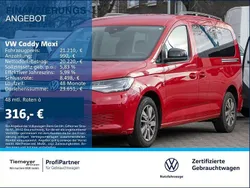 Rot Gebraucht 2021 VW Caddy Maxi Life Van / Kleinbus | 21.210 € (Superpreis)