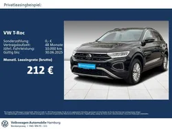 Schwarz Gebraucht 2024 VW T-Roc Life SUV | 24.444 € (Fairer Preis)