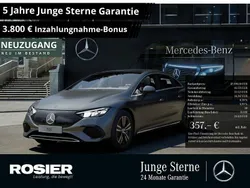 Grau / selenitgrau (metallic) Gebraucht 2024 Mercedes EQE300 Advanced Plus Limousine | 47.890 €