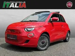 Rot Gebraucht 2022 Fiat 500e Red Cabrio | 20.389 € (Guter Preis)