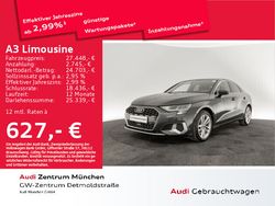 Manhattangrau metallic Gebraucht 2021 Audi A3 S-Line Limousine | 27.448 € (Etwas zu teuer)