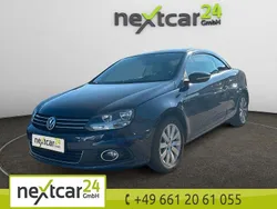 Blau Gebraucht 2012 VW Eos Basis Cabrio | 12.990 € (Teuer)