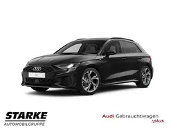 Mythosschwarz metallic Gebraucht 2023 Audi A3 S-Line | 27.450 € (Fairer Preis)