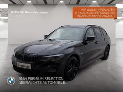 Schwarz Gebraucht 2022 BMW 330e M Sport Kombi | 35.507 € (Fairer Preis)