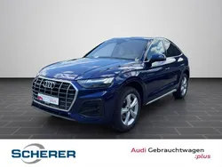 Navarrablau metallic (metallic) Gebraucht 2024 Audi Q5 Sportback Business SUV | 52.690 € (Fairer Preis)