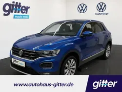 Ravennablau metallic Gebraucht 2021 VW T-Roc Sport SUV | 20.778 € (Guter Preis)