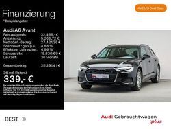 Mythosschwarz metallic (metallic) Gebraucht 2022 Audi A6 Premium Kombi | 32.488 € (Fairer Preis)