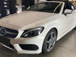 Weiß Gebraucht 2016 Mercedes C180 AMG Cabrio | 25.999 € (Fairer Preis)