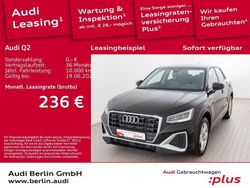 Mythosschwarz metallic Gebraucht 2024 Audi Q2 S-Line SUV | 31.400 € (Etwas zu teuer)