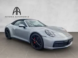 Dolomit silber Gebraucht 2021 Porsche 992 Cabrio | 134.911 € (Etwas zu teuer)