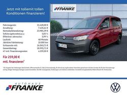Rot Gebraucht 2024 VW Caddy Basis Van / Kleinbus | 31.319 € (Teuer)