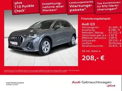 Z7 chronosgrau metallic Gebraucht 2024 Audi Q3 S-Line SUV | 41.440 € (Fairer Preis)