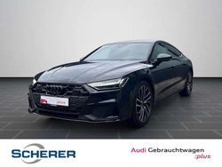 Mythosschwarz metallic Gebraucht 2024 Audi A7 S-Line Kleinwagen | 61.900 € (Guter Preis)
