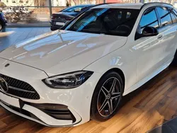 Weiß Gebraucht 2023 Mercedes C220 AMG line Limousine | 39.998 € (Fairer Preis)